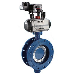 <b>D643H氣動(dòng)法蘭式硬密封蝶閥PN16~PN40</b>