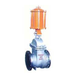 PZ641H型氣動(dòng)鋼制排渣閘閥PN16~PN63