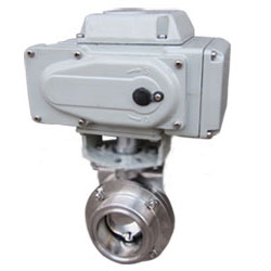 D981F電動(dòng)衛(wèi)生級(jí)蝶閥PN6~PN16