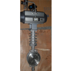 DG673W型310S,2520氣動(dòng)雙向不銹鋼高溫蝶閥