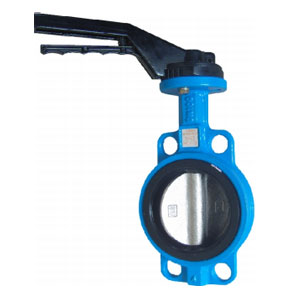 D71X5手柄對夾式軟密封液壓油專用蝶閥