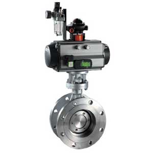 <b>D643W氣動(dòng)不銹鋼法蘭硬密封蝶閥PN6~PN25</b>