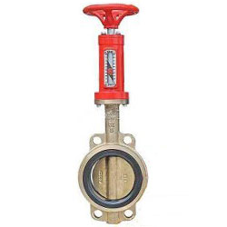 SX對夾式中心型螺旋式船用青銅蝶閥