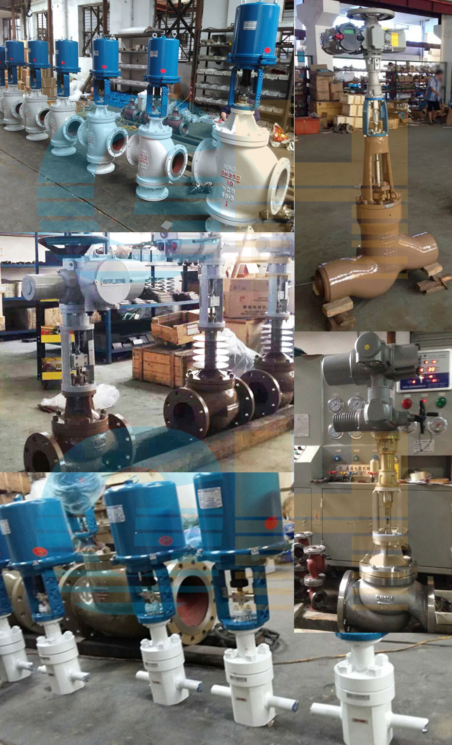 批量電動調節閥圖片