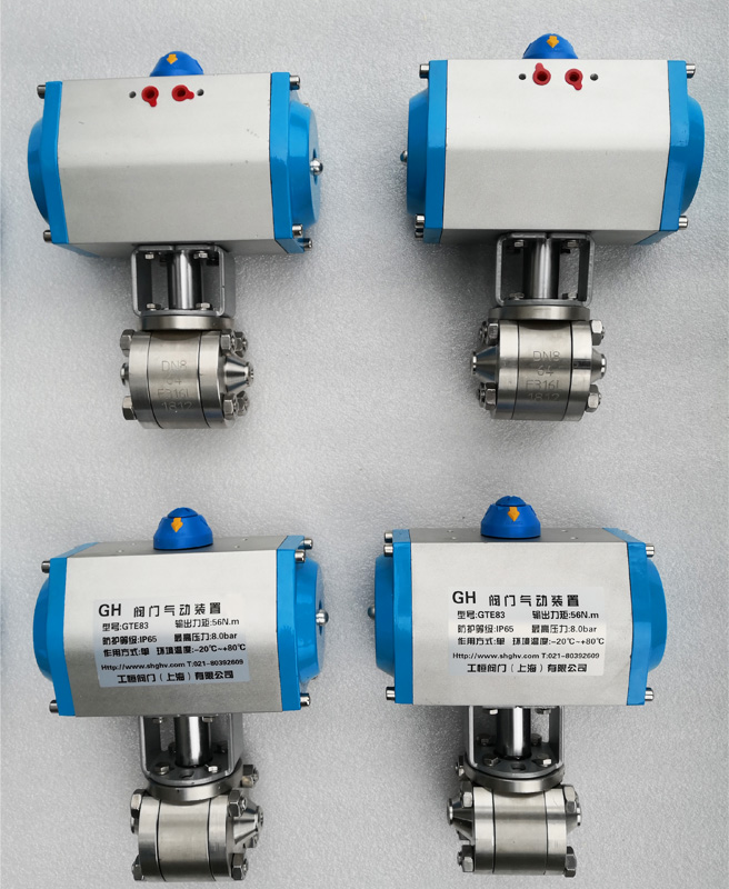 Q661F型焊接式氣動高壓球閥批量圖三