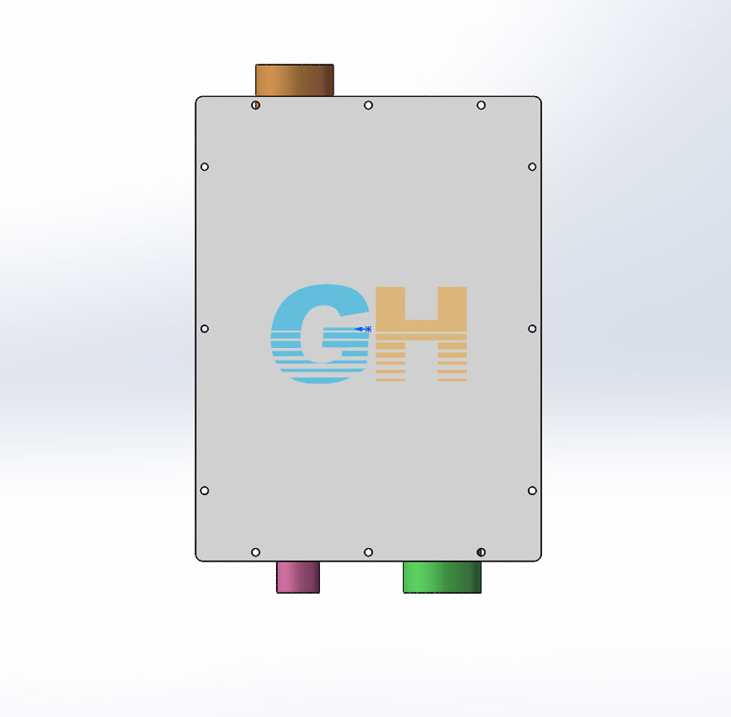 樓宇分流器,雨污分流器俯視圖