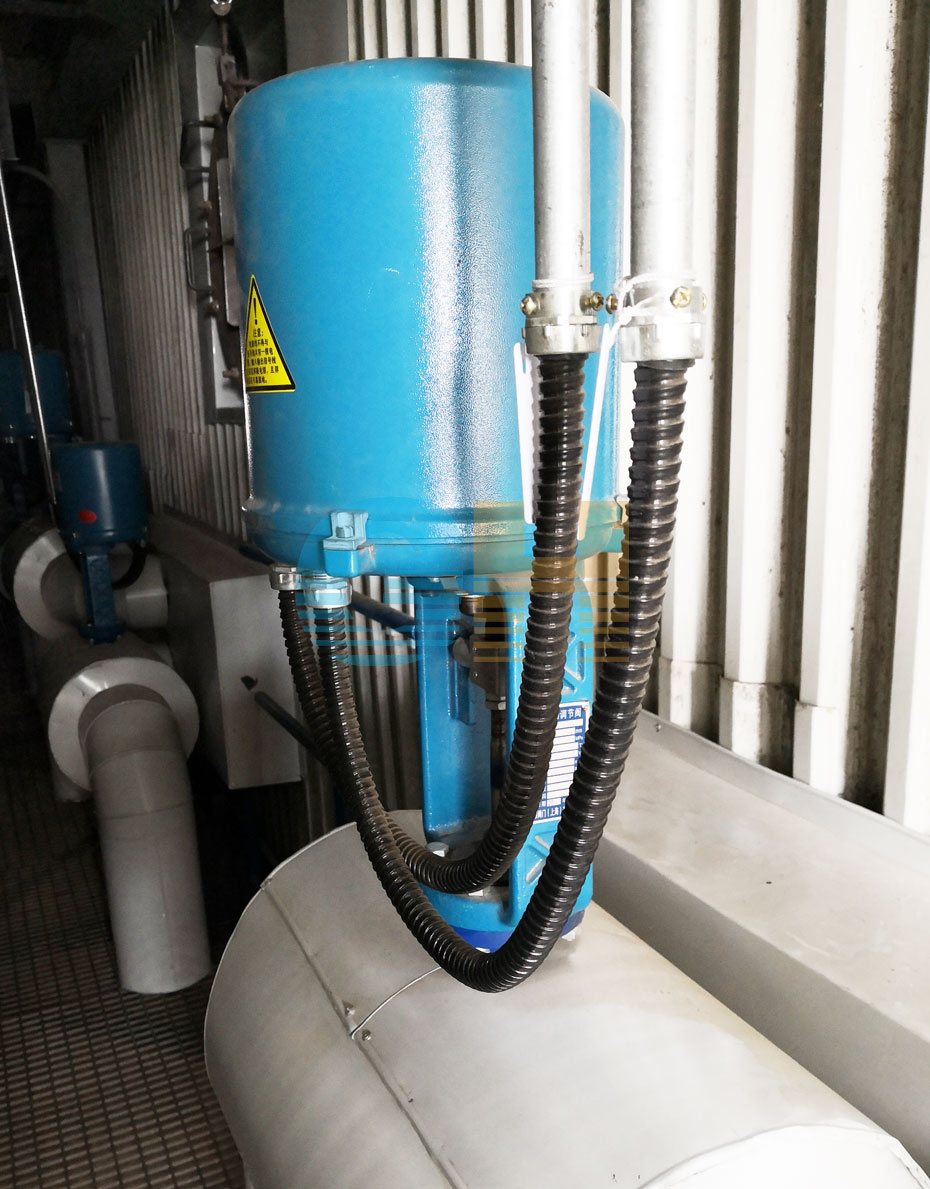 電動高溫調節閥-國電菏澤電廠噴氨***化項目現場二