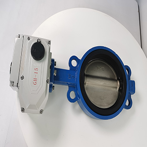 雙相不銹鋼蝶閥-脫硫電動對夾蝶閥-電動對夾式調節型蝶閥