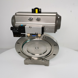 GIQ氣動真空蝶閥 不銹鋼負壓抽真空蝶閥門