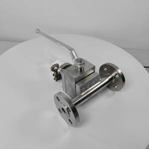 手動法蘭定量取樣閥 密封式管道取樣閥門