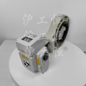 GHQ971X 電動對夾式蝶閥 塑料智能型軟密封閥門