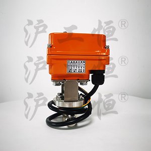 GHJ991W-16P電動針型調節閥 不銹鋼卡套連接信號輸