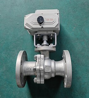 Q641F-100P 電動高壓不銹鋼球閥 導熱油蒸汽高溫耐磨開關調節閥