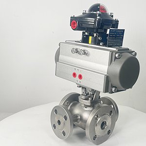 不銹鋼氣動保溫球閥