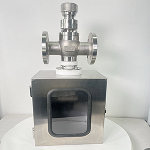 不銹鋼在線襯氟取樣閥-帶安全箱